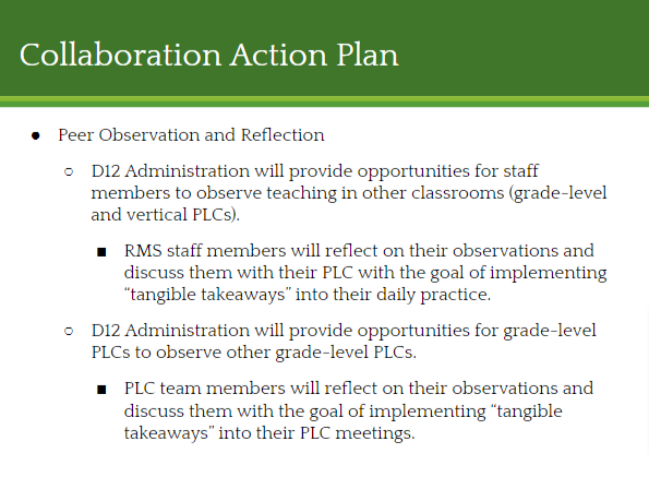 Collaboration action plan 3
